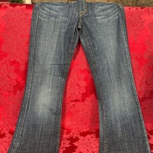 Citizens Of Humanity Dark Blue Flare Jeans